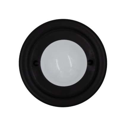 Plafonier Plafons Polyutil Bocal Preto Lâmpada E27 Soquete Teto Luminária Pendente Plástico 60W