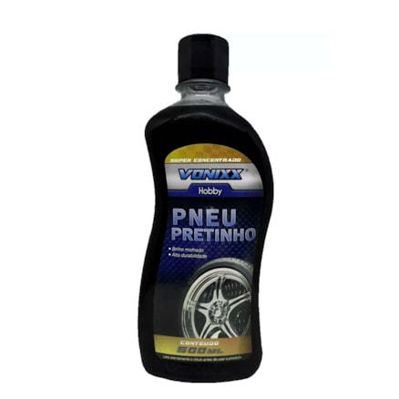 Pneu Pretinho 500ml Vonixx Mais Brilho Pro Seu Carro