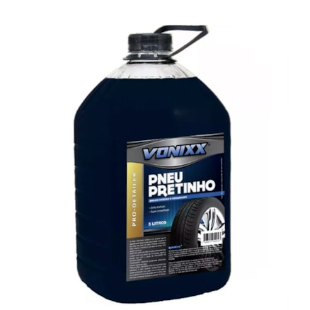 Pneu Pretinho 5l Lavagem Preteador Concentrado Vonixx