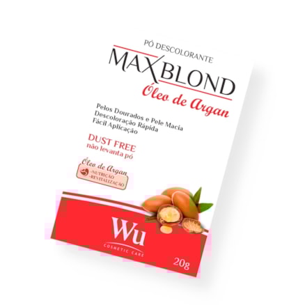 Pó Descolorante Max Blond Óleo De Argan 20g