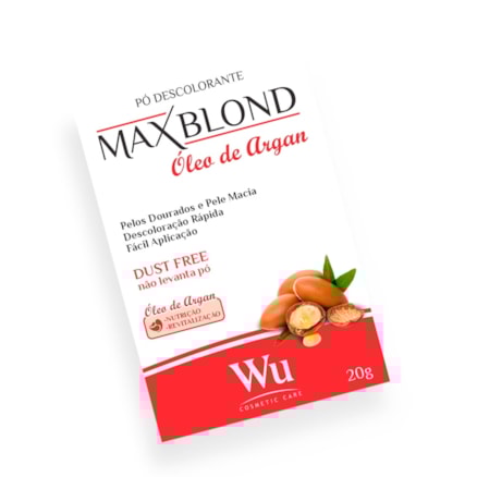 Pó Descolorante Max Blond Óleo De Argan 20g