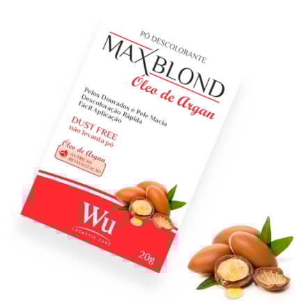 Pó Descolorante Max Blond Óleo De Argan 20g