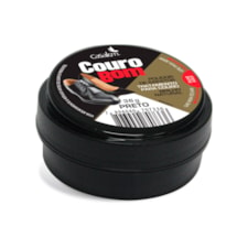 Polidor De Sapato Creme Preto Couro Bom 36g