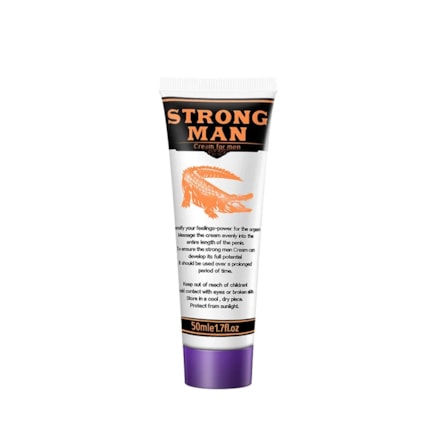 Pomada Aumento Penis Strong Man Sex 3 A 5 Cm - 50ml