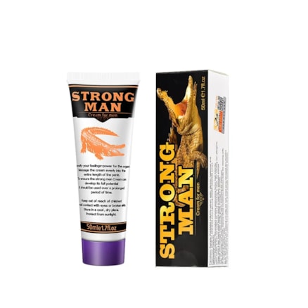 Pomada Aumento Penis Strong Man Sex 3 A 5 Cm - 50ml