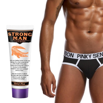 Pomada Aumento Penis Strong Man Sex 3 A 5 Cm - 50ml