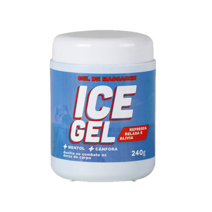 Pomada De Massagem Ice Gel Relaxa Alivia Labotrat 240g