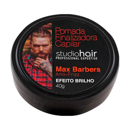 Pomada Finalizadora Studio Hair Max Barbers 40g