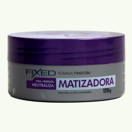 Pomada Fixad Fixed Matiz Alta Fixação Brilho Saudável 120g