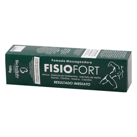 Pomada Massageadora Fisiofort Tradicional Verde 150g