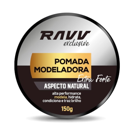 Pomada Mod Ravv Extra Forte Fios Hidratados Reparação 150g