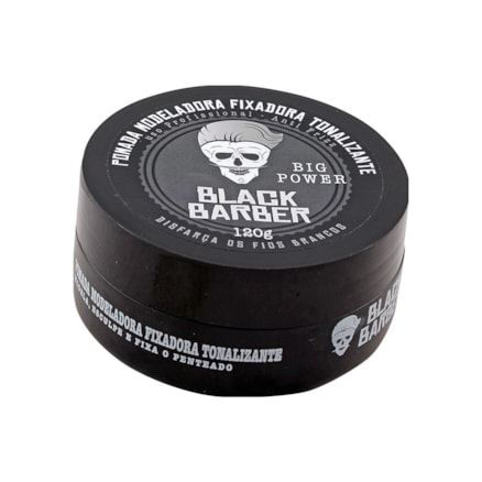 Pomada Modeladora Muriel Fixadora Black Barber 120g