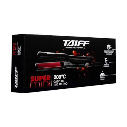 Prancha Taiff Supermini Lisos Perfeitos Brilhosos Portátil