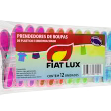 Prendedor De Roupa Fiat Lux Cor Sortida 12 Und