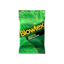 Preservativo Blowtex Menta 100% Lubrificado 3 Und