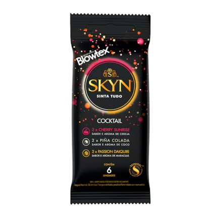 Preservativo Blowtex Skyn Cocktail 6 Und