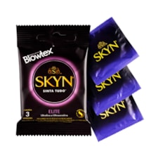 Preservativo Blowtex Skyn Elite Gel Retardante 3 Und