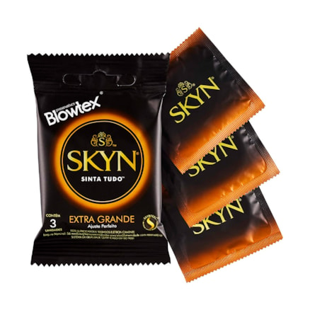 Preservativo Blowtex Skyn Extra Grande Seguro 3 Und