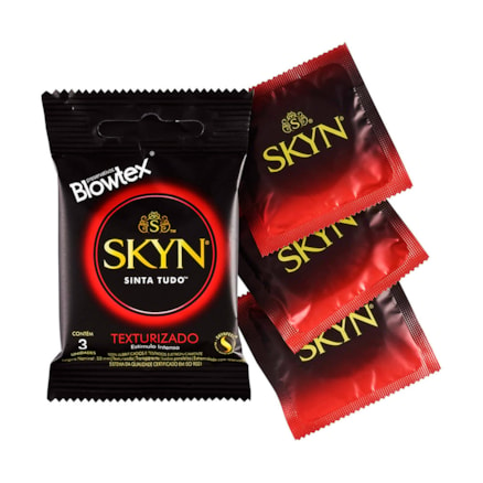 Preservativo Blowtex Skyn Texturizado 3 Und