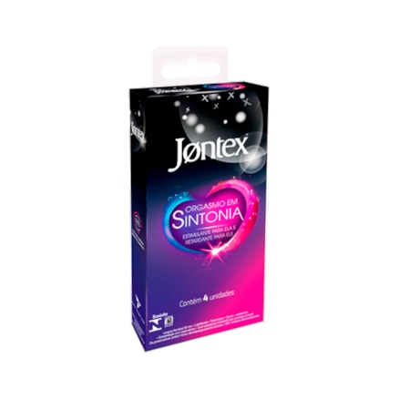 Preservativo Jontex Orgasmo E Sintonia 4 Und