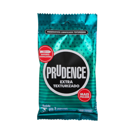 Preservativo Prudence Extra Texturizado 3 Und