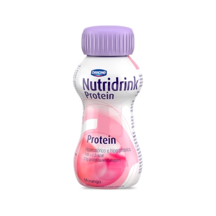 Proteína Danone Nutridrink Protein Morango 200ml