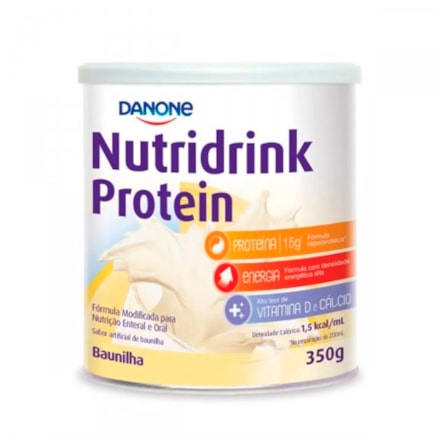 Proteína Danone Nutridrink Protein Pó Baunilha 350g