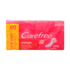 Protetor Diário Carefree Proteção Leve 80 Pague 60