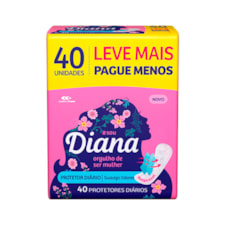Protetor Diário Diana 40 Und