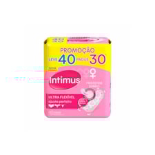 Protetor Diário Intimus Days S/ Perfume Flexível 40 Und