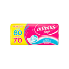 Protetor Diário Intimus Days S/ Perfume S/ Aba Frescor 80 Un