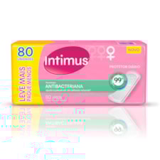 Protetor Diário Intimus Tecnologia Antibacteriana 80 Und
