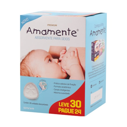 Protetor Seios Amamente Absorvente 30 Und