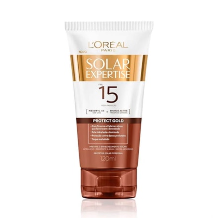 Protetor Solar Loreal Gold Fps15 Pele Iluminada 120ml