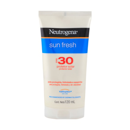 Protetor Solar Neutrogena Sun Fresh Fps30 Textura Leve 120ml