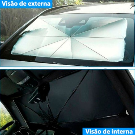 Protetor Solar Parabrisa Parasol Carro Proteção Térmica Uv