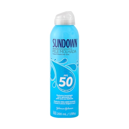 Protetor Solar Sundown Spray Fps50 Praia E Piscina 200ml