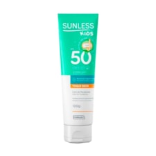 Protetor Solar Sunless Kids Fps50 Resistente Água Suor 120g