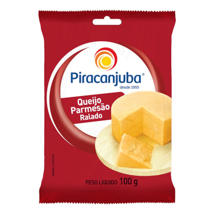 Queijo Parmesão Ralado Piracanjuba 100g