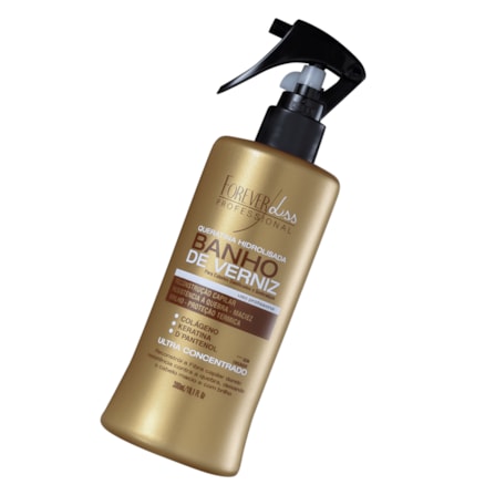 Queratina Forever Liss Banho De Verniz Reconstrutora 300ml