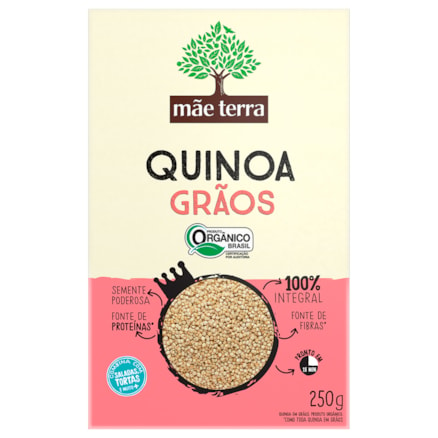 Quinoa Grãos Mãe Terra Integral 250g