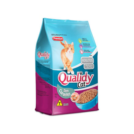 Ração Qualidy Para Gatos Adultos Sabor Delícias Do Mar 500g