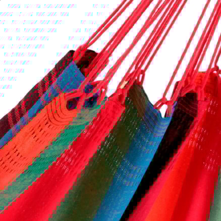 Rede De Dormir Casal Varanda Descanso Acampamento Viagem