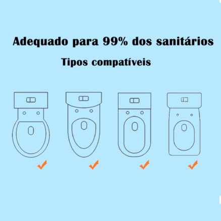 Redutor para Assento Vaso Sanitário Infantil Almofadado Macio Estampado Bebê