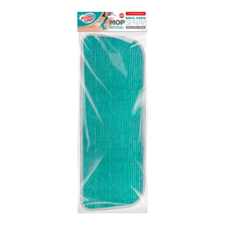 Refil Mop Giratório Flashlimp Spray 100% Microfibra Durável