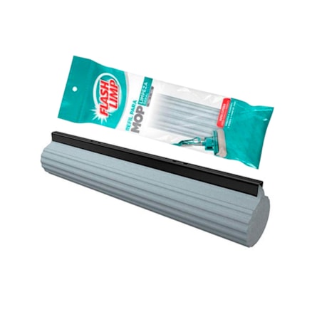 Refil Mop Limpeza Geral Plus Flashlimp Poder Absorção