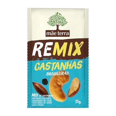 Remix Castanhas Brasileiras Mãe Terra 25g