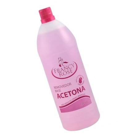 Removedor De Esmalte Acetona Francy Rose 500ml