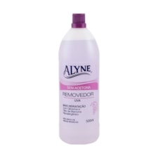 Removedor Esmalte Alyne Sem Acetona Aroma Uva 500ml