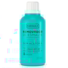 Removedor Esmalte Farmax Sem aceton 100ml